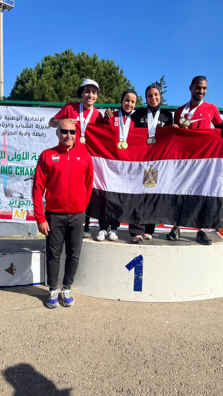 مصدر تحصد 8 ميداليات فى البطولة العربية الاولى للملاحة الرياضية